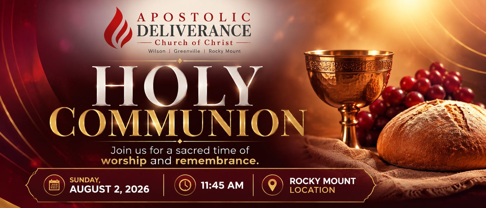 Holy Communion service